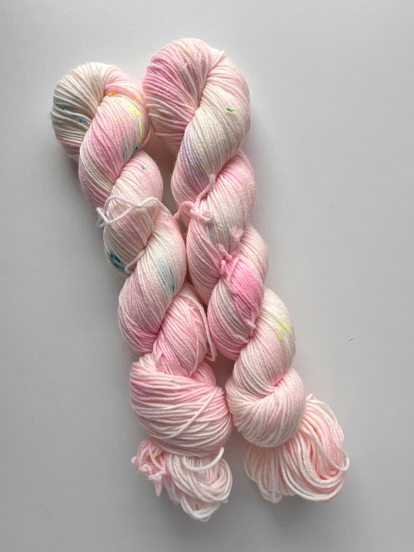 Summer Camp Fibers Marshmallow Hand Dyed Sock Yarn - 50g of Fun! - Assorted Colors