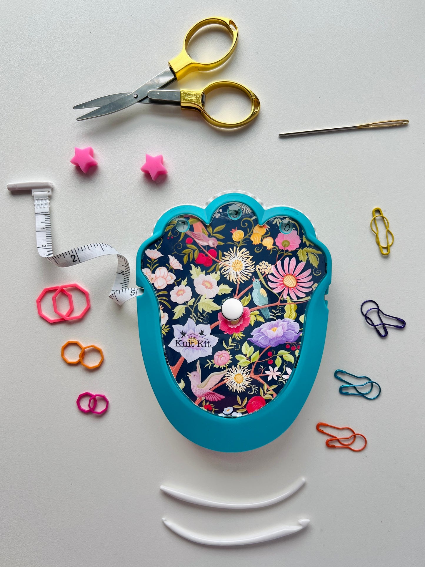 The Knit Kit™ — Petal Pusher | Knitting & Crochet Multitool — Assorted Colors