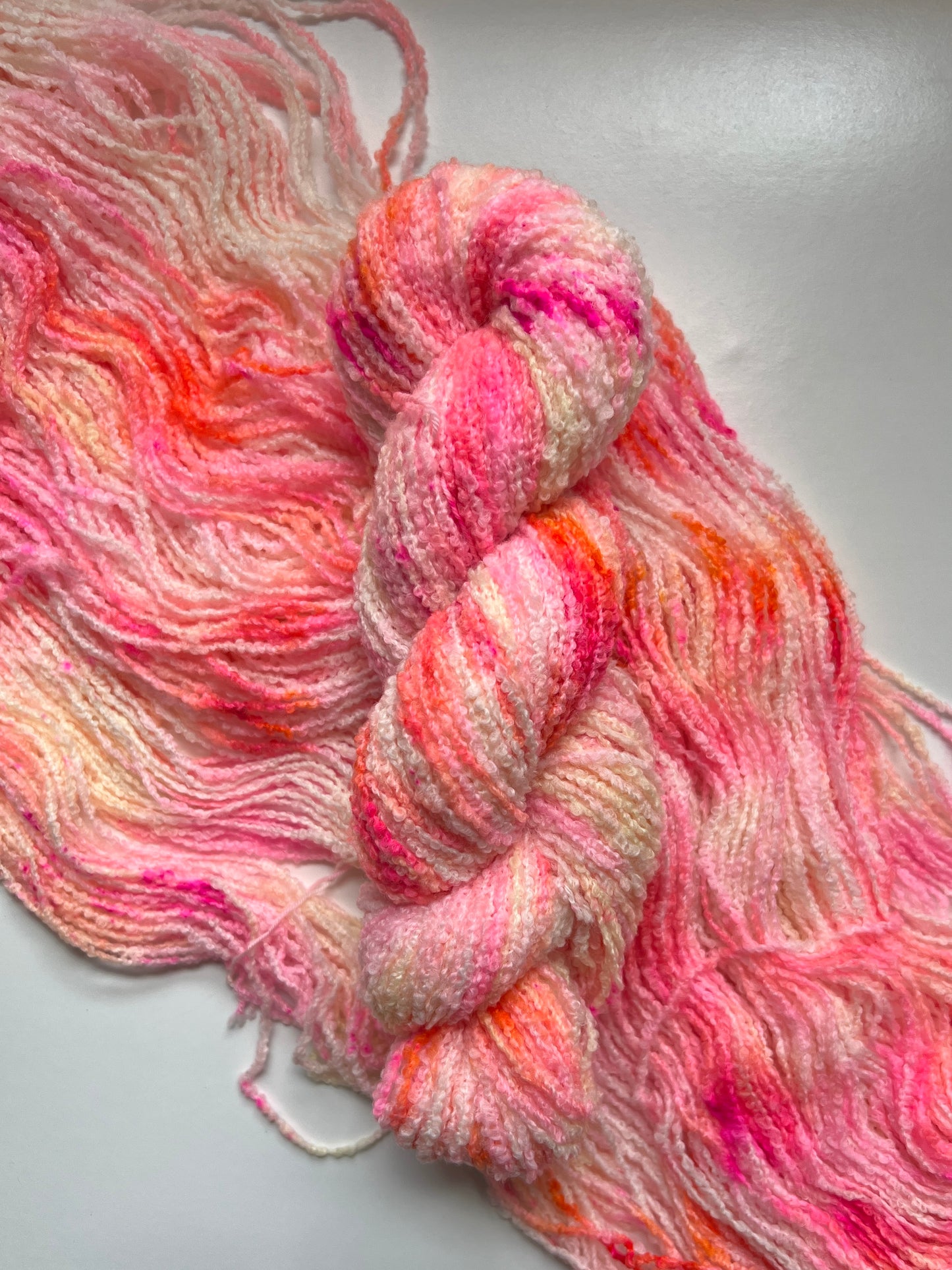 Summer Camp Fibers Hand Dyed Boucle DK - Party Pants