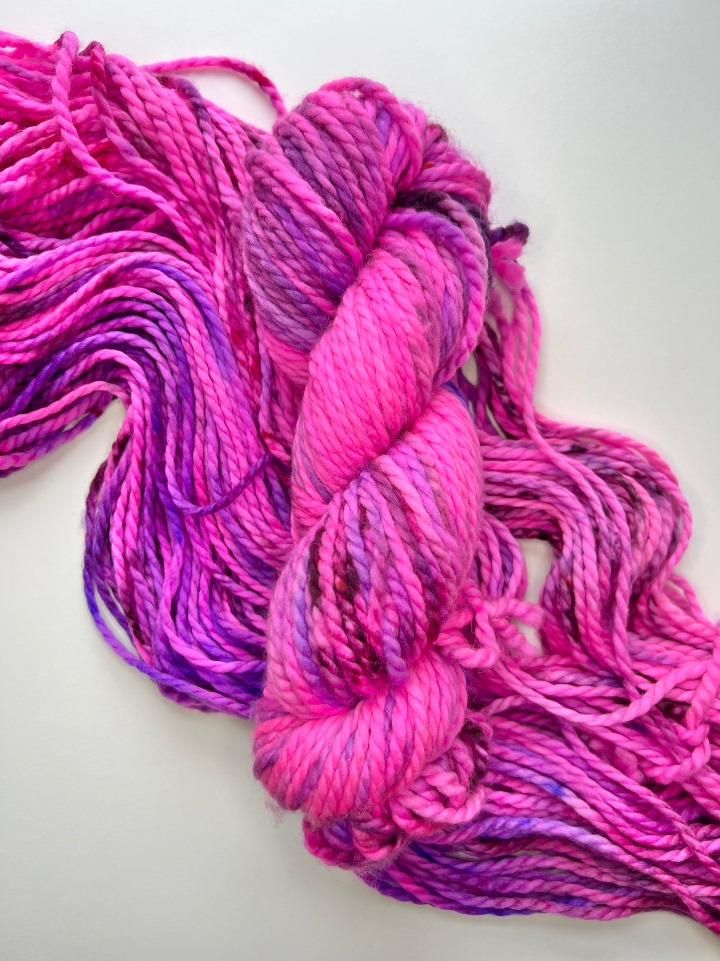 Summer Camp Fibers Hand Dyed Bulky Yarn - Paintball