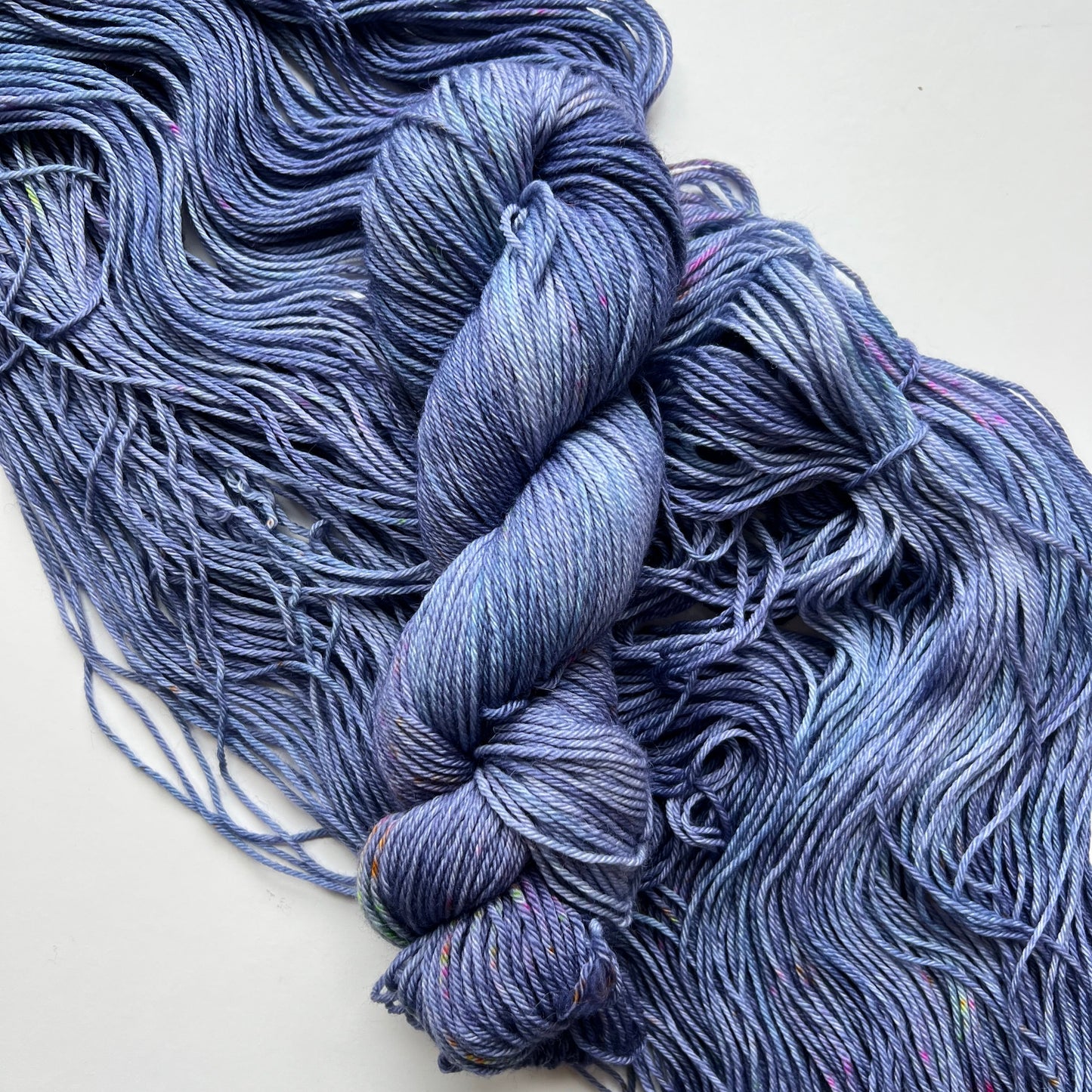 Summer Camp Fibers Marshmallow Hand Dyed DK Yarn - Cadet