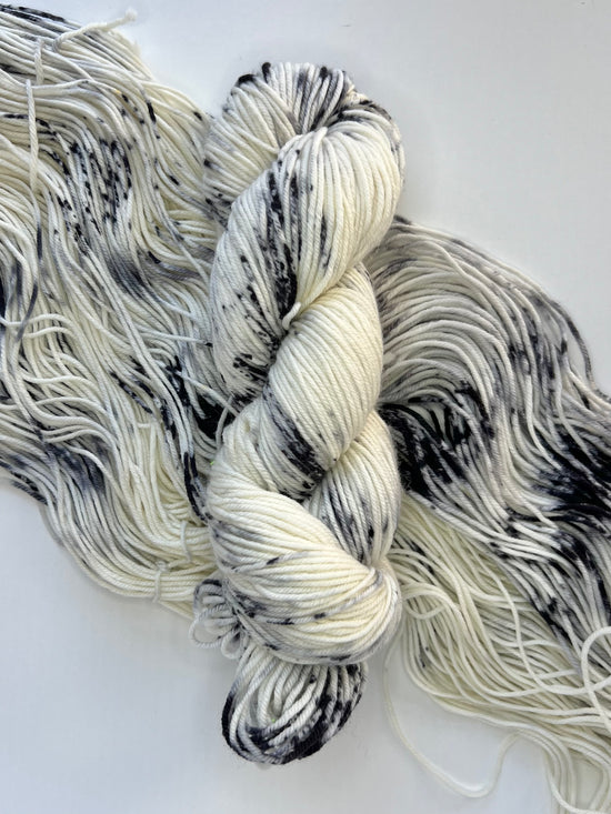 Summer Camp Fibers Marshmallow Hand Dyed DK Yarn - Cookies N Cream