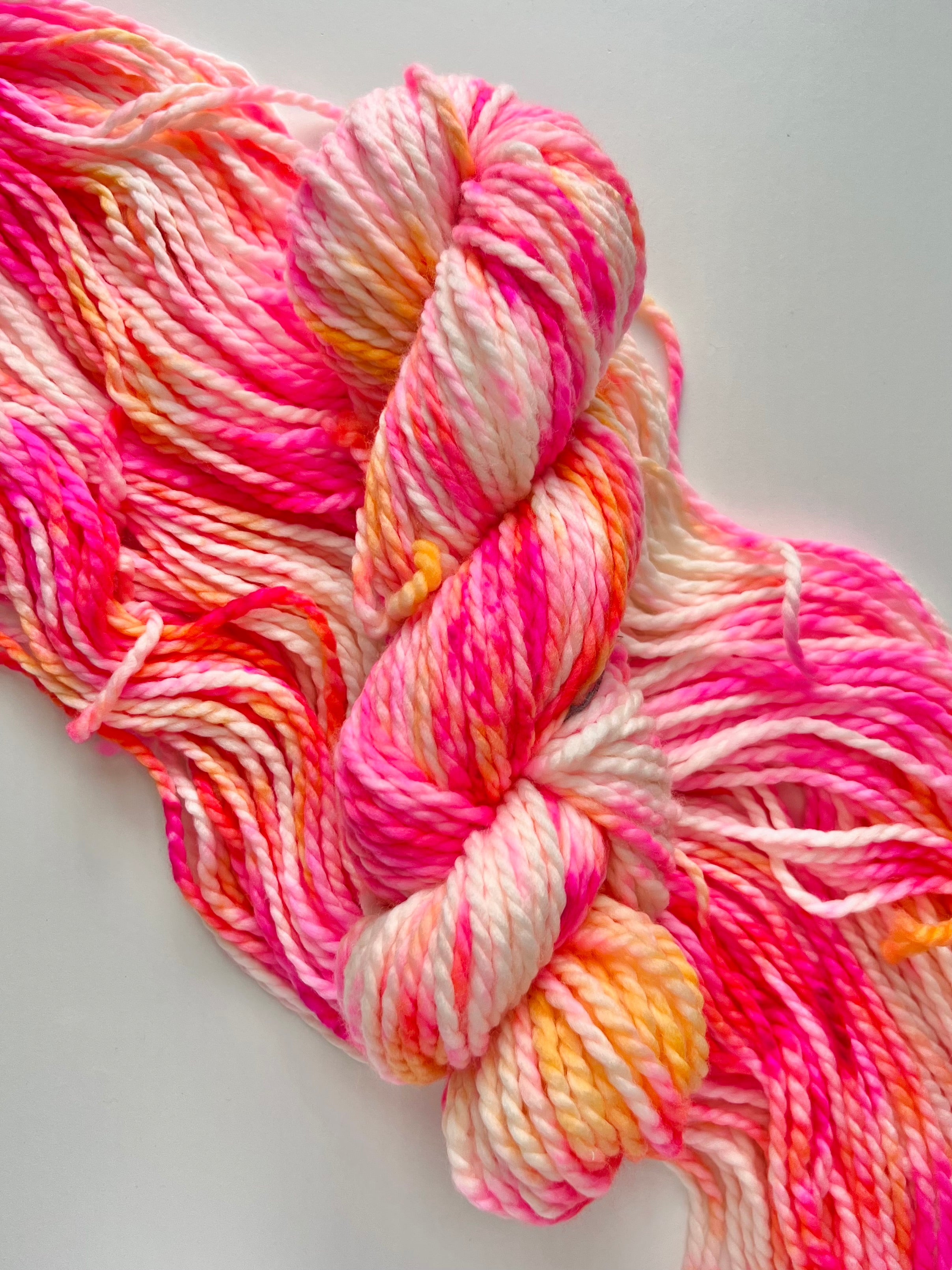 Summer Camp Fibers Hand Dyed Bulky Yarn - Adventure Alley - Summer Camp ...