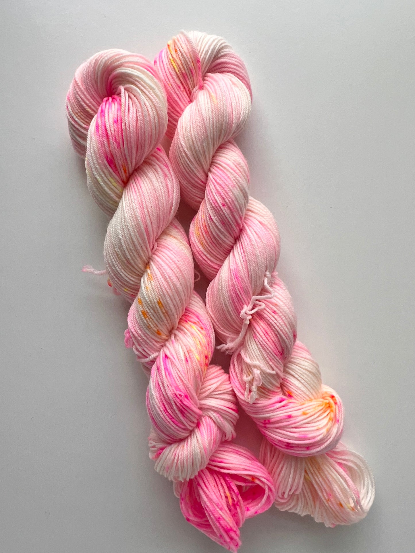 Summer Camp Fibers Marshmallow Hand Dyed Sock Yarn - 50g of Fun! - Assorted Colors