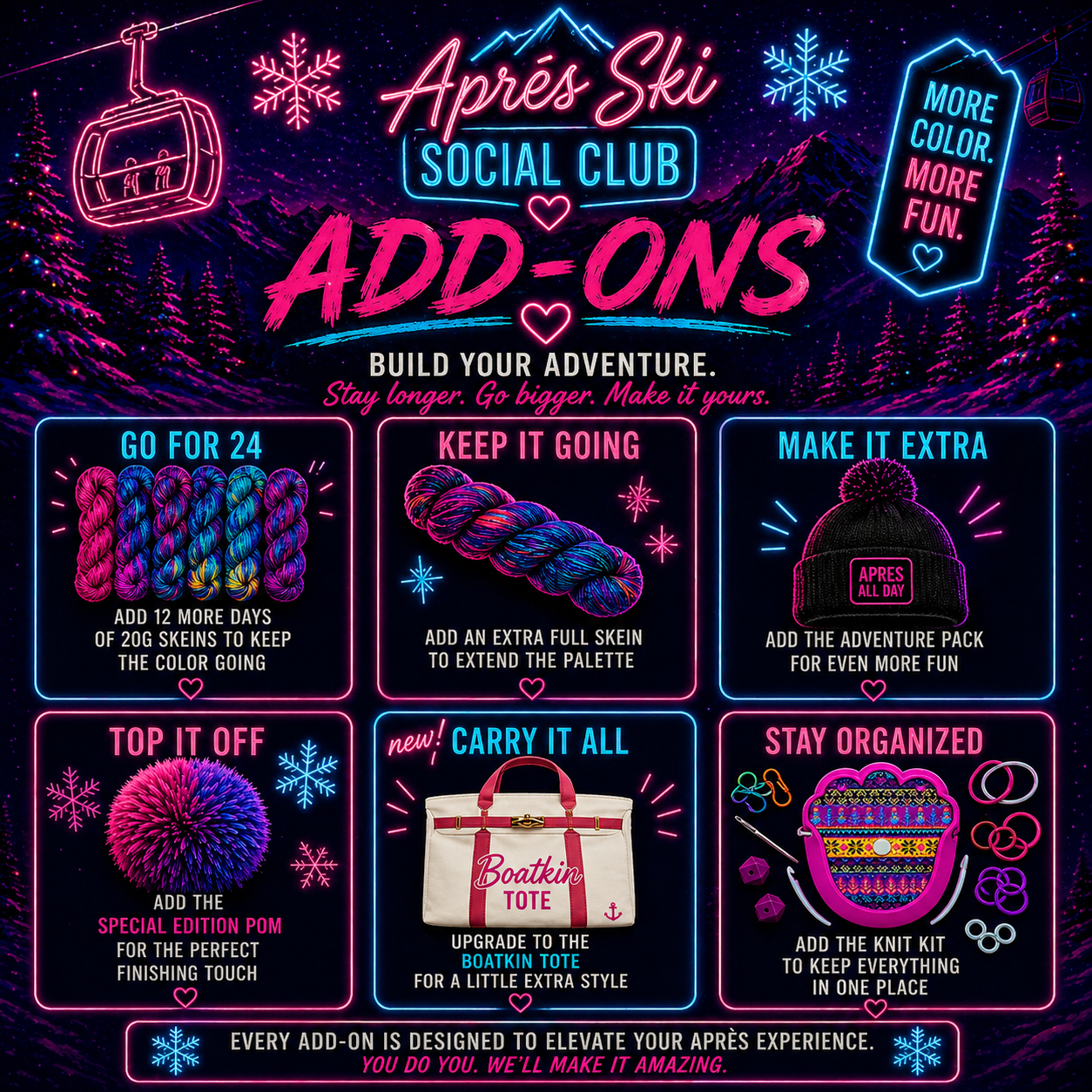 The Best Winter Ever — Après Ski Social Club ADVENTure ADD-ONS