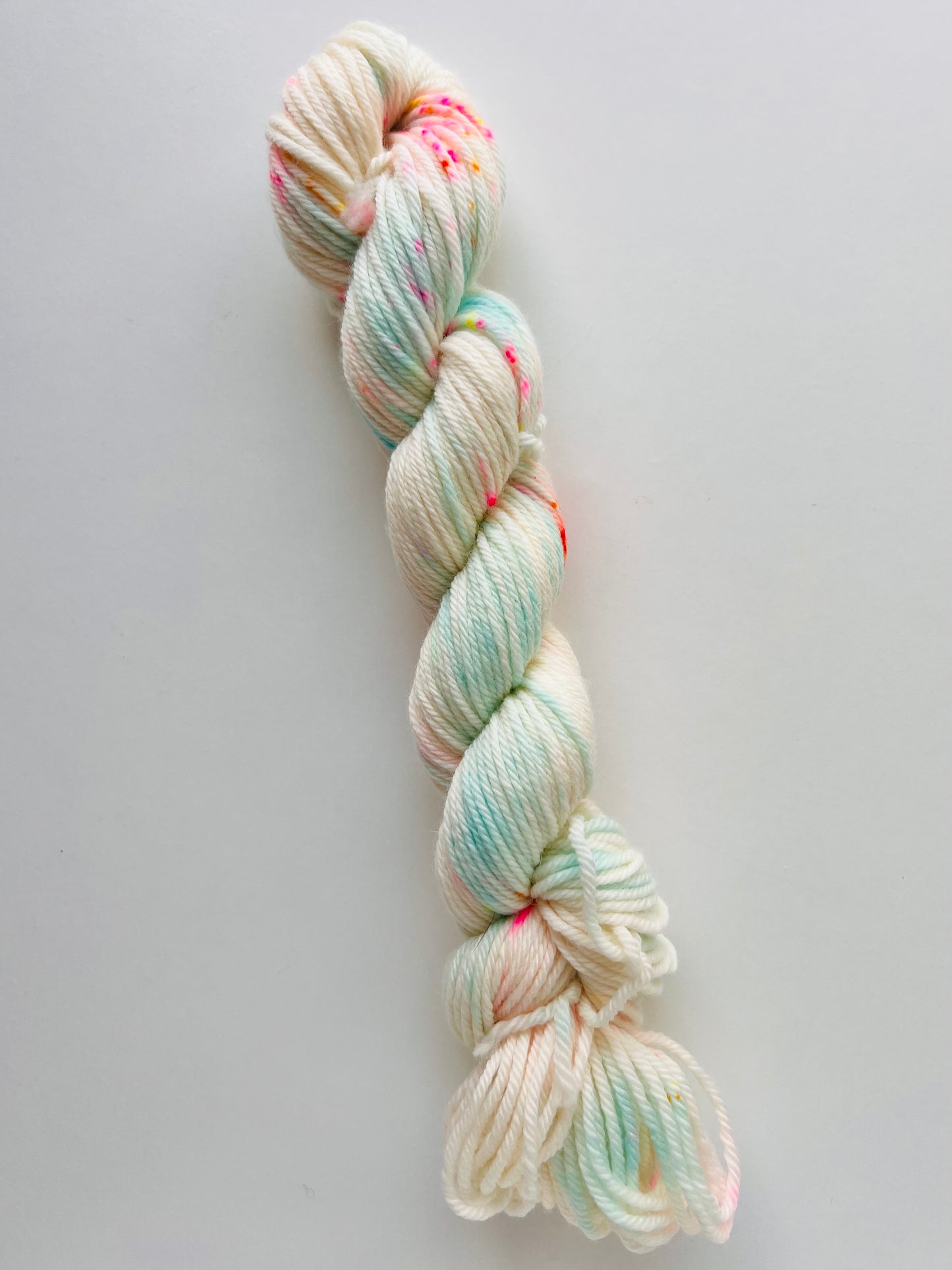 Summer Camp Fibers Marshmallow Hand Dyed Worsted Yarn - 50g of Fun! - Assorted Colors