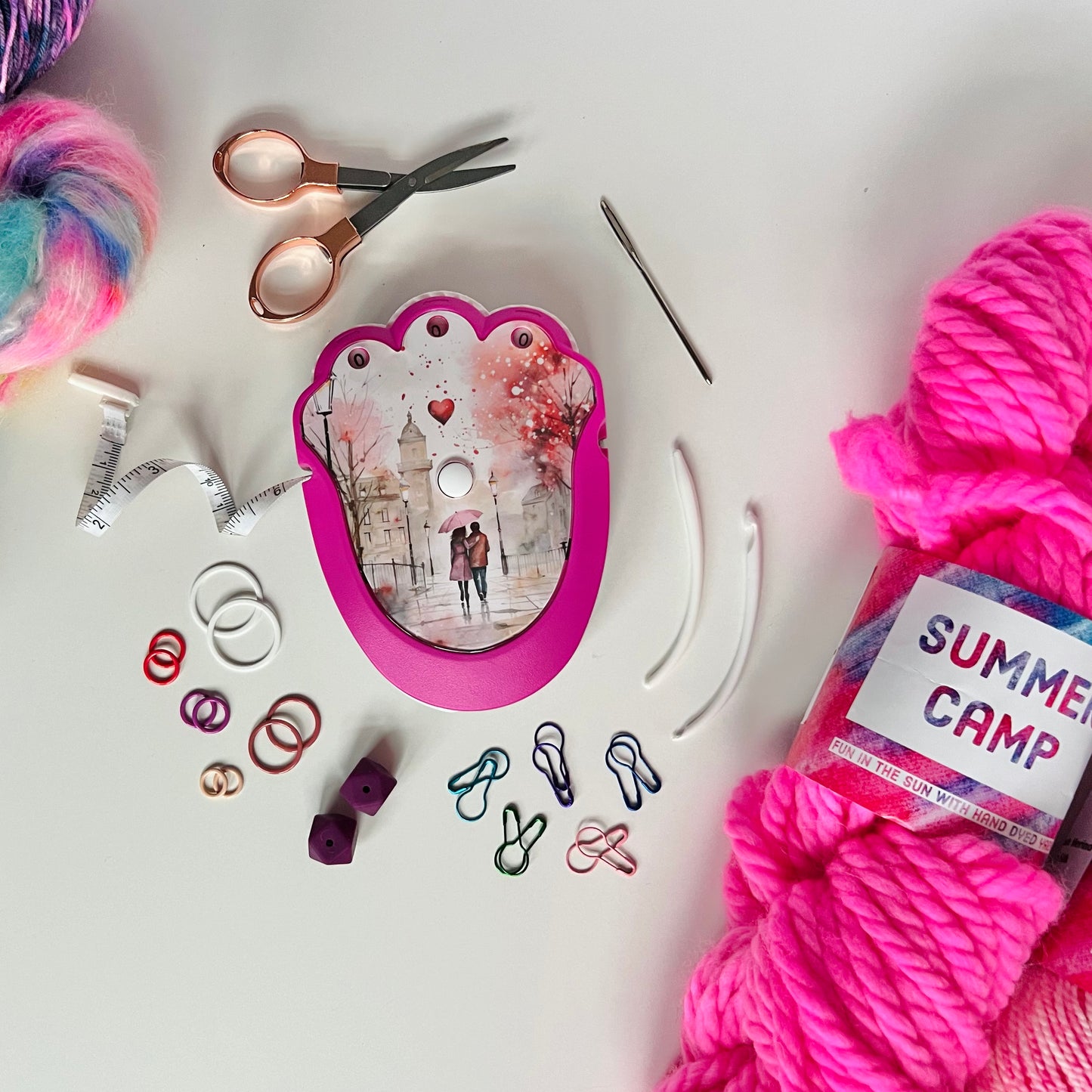 The Knit & Crochet Kit - Knitting & Crochet Tool Kit - Be Mine