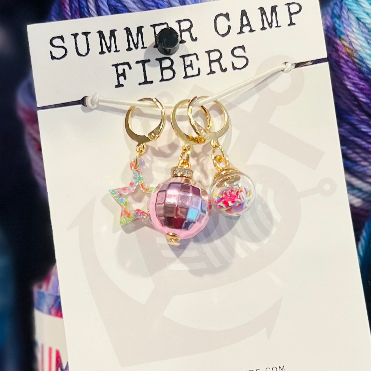 Summer Camp Fibers - Stitch Bling - Disco Ball