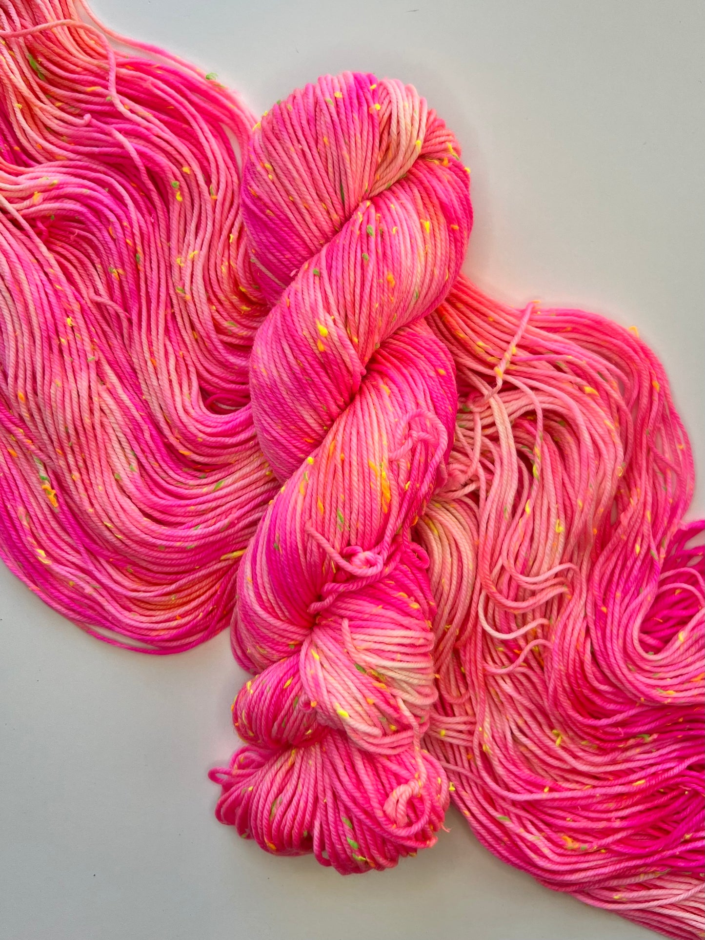 Summer Camp Fibers Confetti Hand Dyed DK Yarn - Adventure Alley