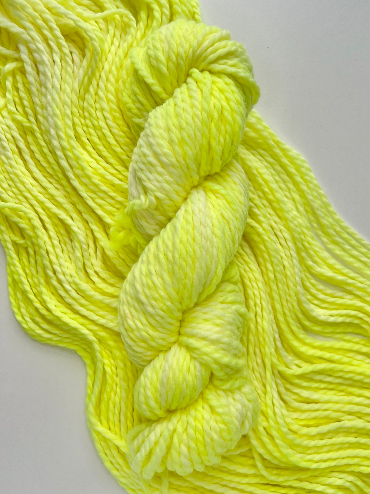 Summer Camp Fibers Hand Dyed Bulky Yarn - Bright Idea