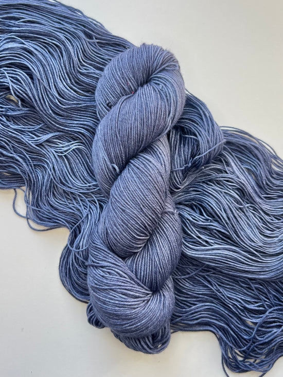 Summer Camp Fibers Hand Dyed Sock Yarn - Midnight Cannonball