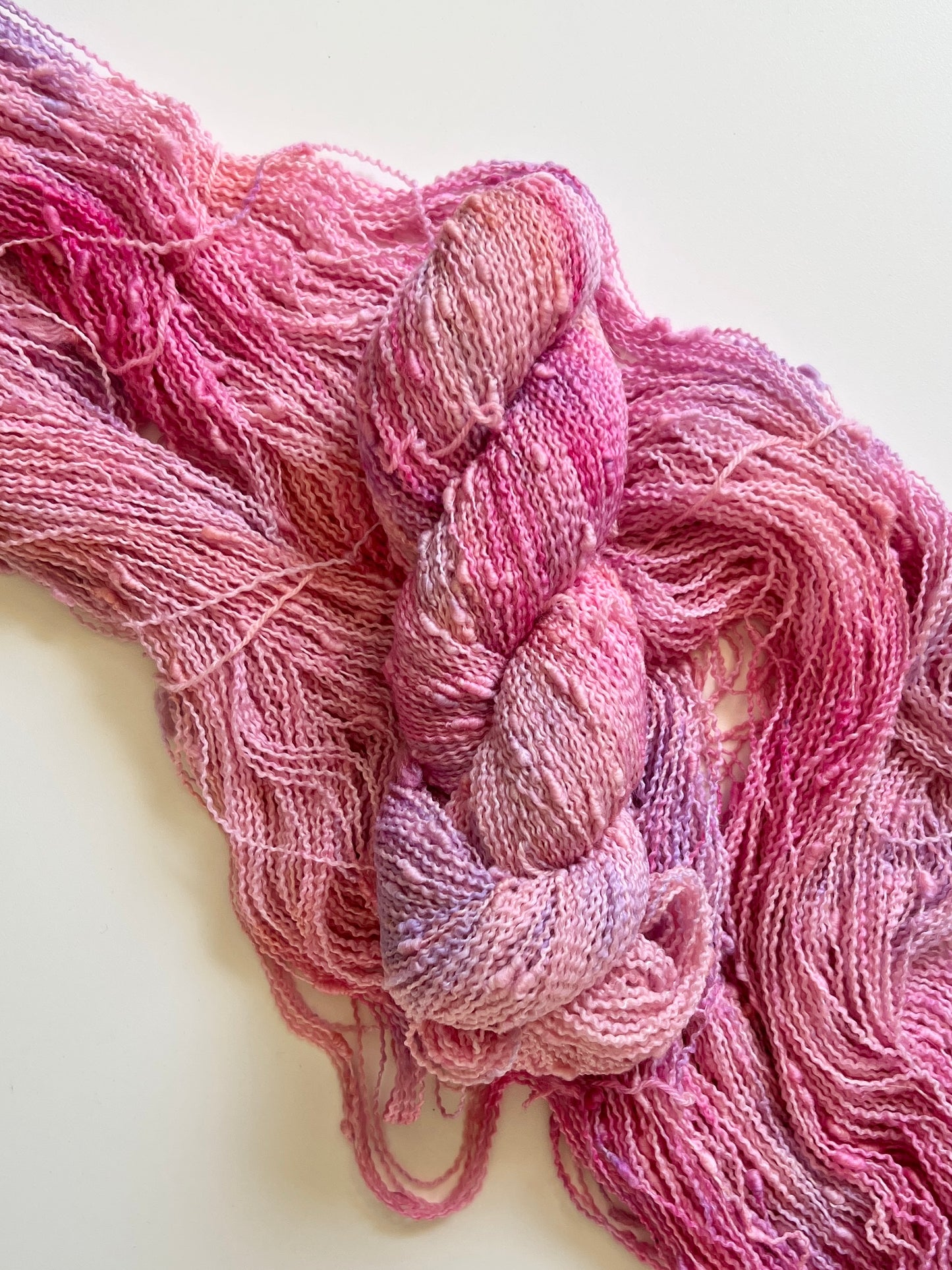 Summer Camp Fibers Pebble Slub | Hand-Dyed Slub Yarn - Girl's Cabin