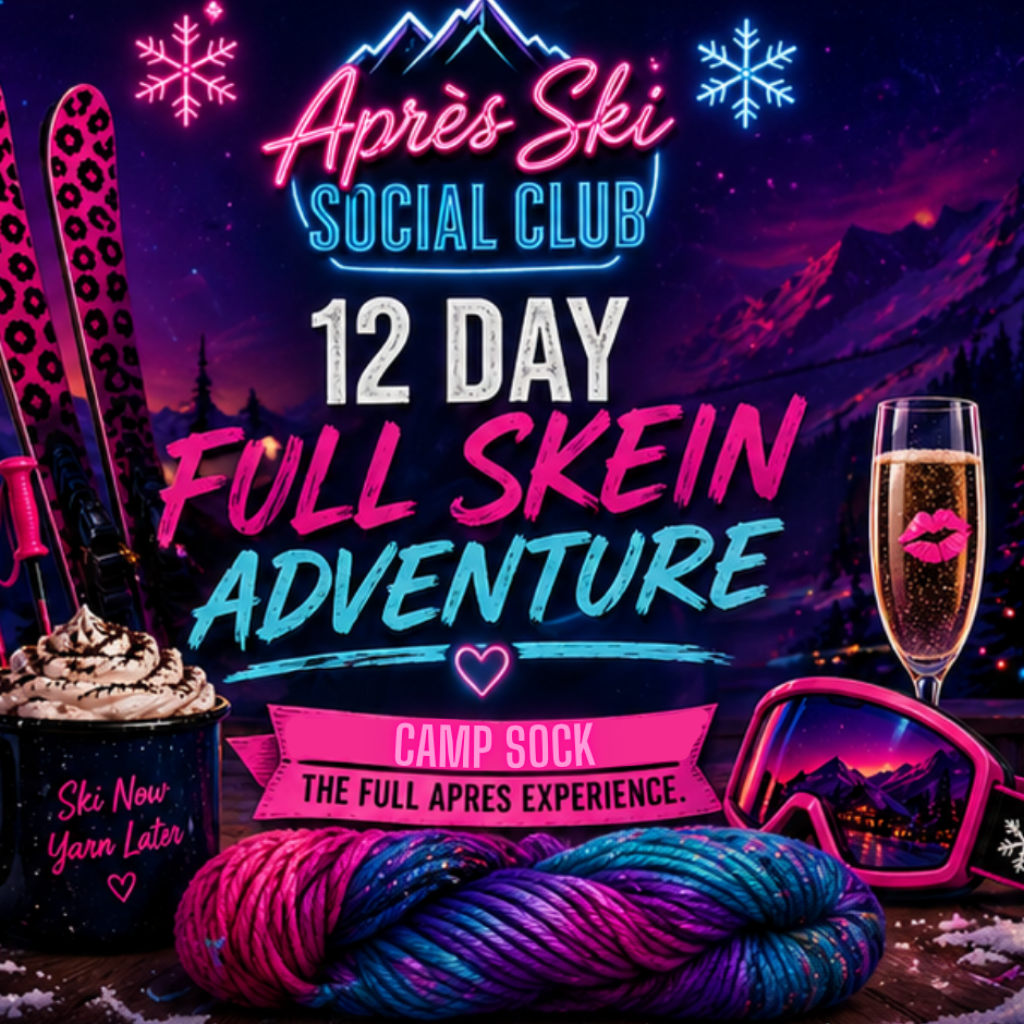 The Best Winter Ever — Apres Ski Social Club Full Skein ADVENTure (12-Day Yarn Advent Calendar)