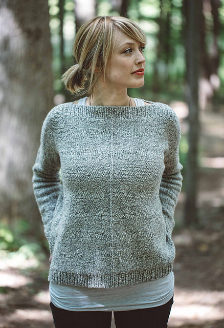 The Weekender Sweater Knitting Project Kit