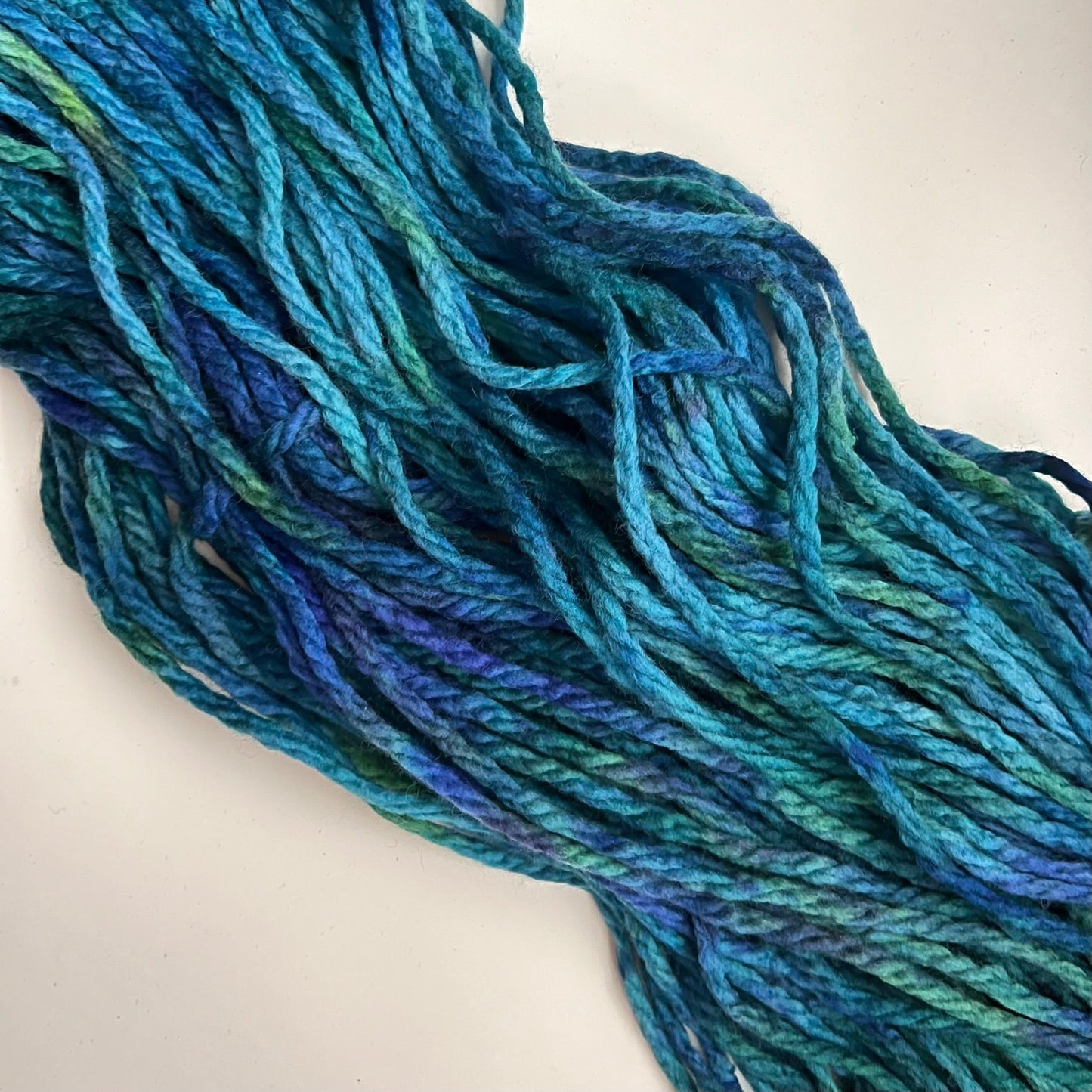 Summer Camp Fibers - Camp Super Bulky Hand Dyed Yarn - Swamp Thing