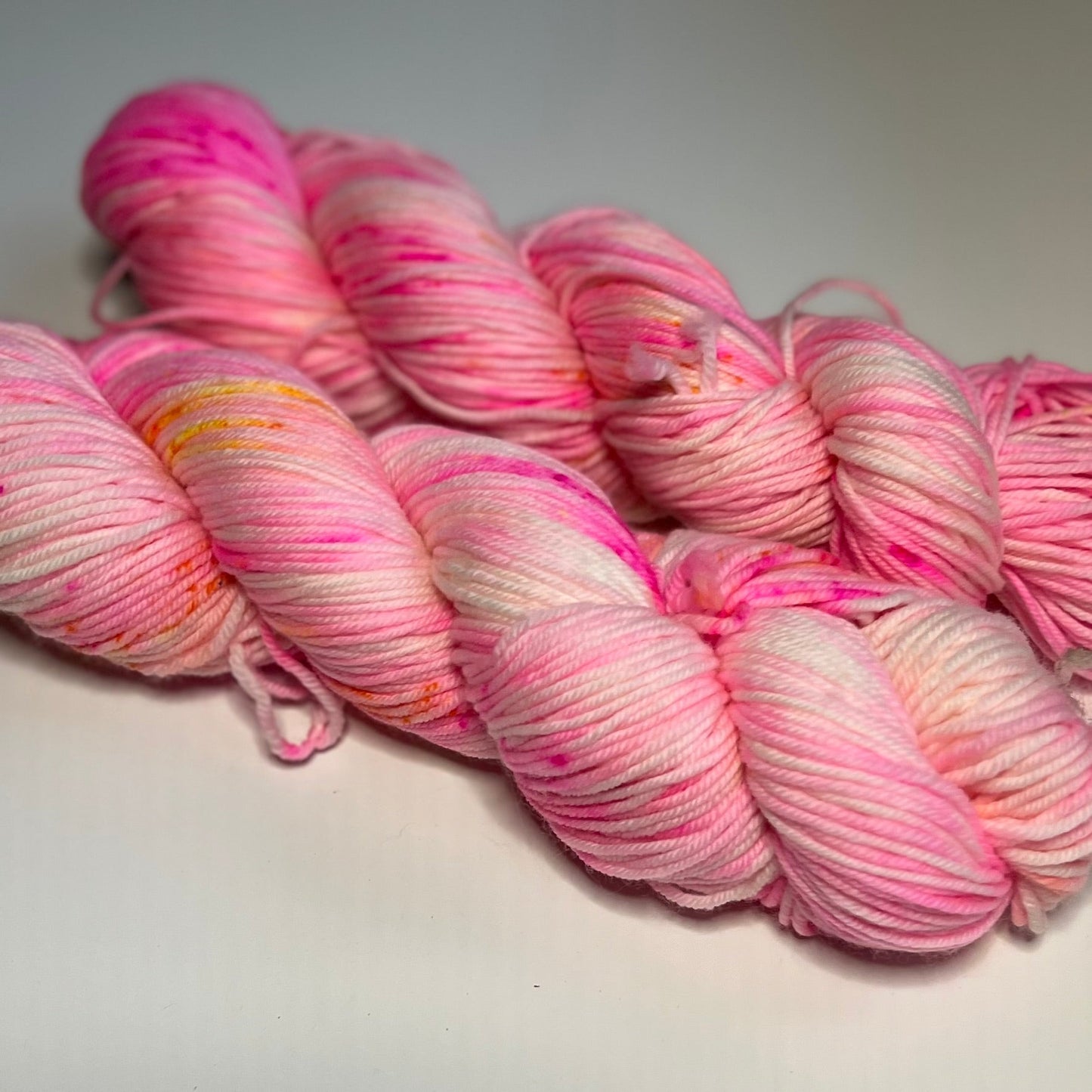 Summer Camp Fibers Marshmallow Hand Dyed DK Yarn - Party Pants
