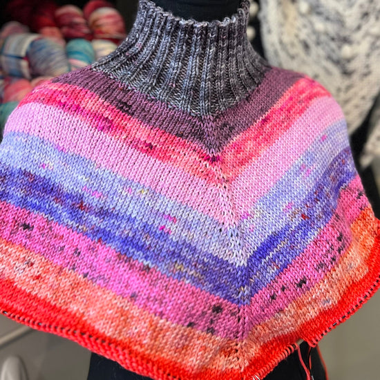 Coorie in Poncho - work in progress