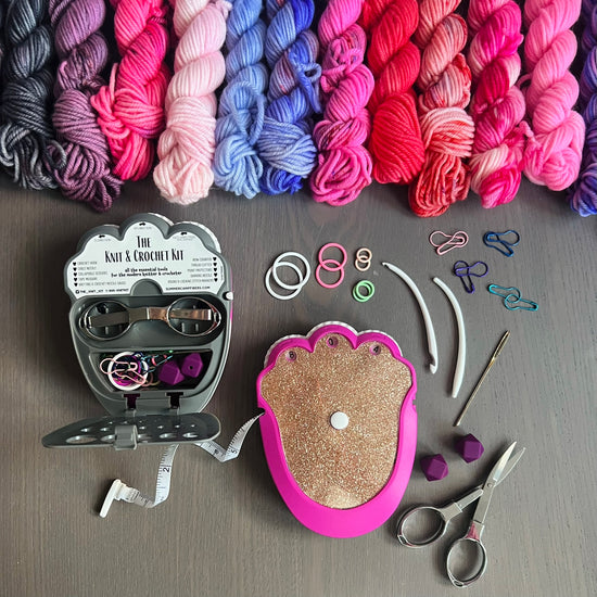 Load image into Gallery viewer, The Knit and Crochet Kit
