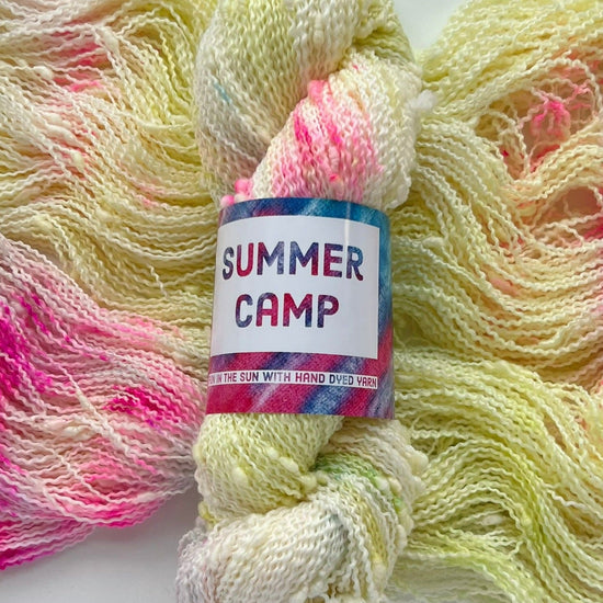 Summer Camp Fibers Lavande Crop Sweater Kit - Assorted Colors