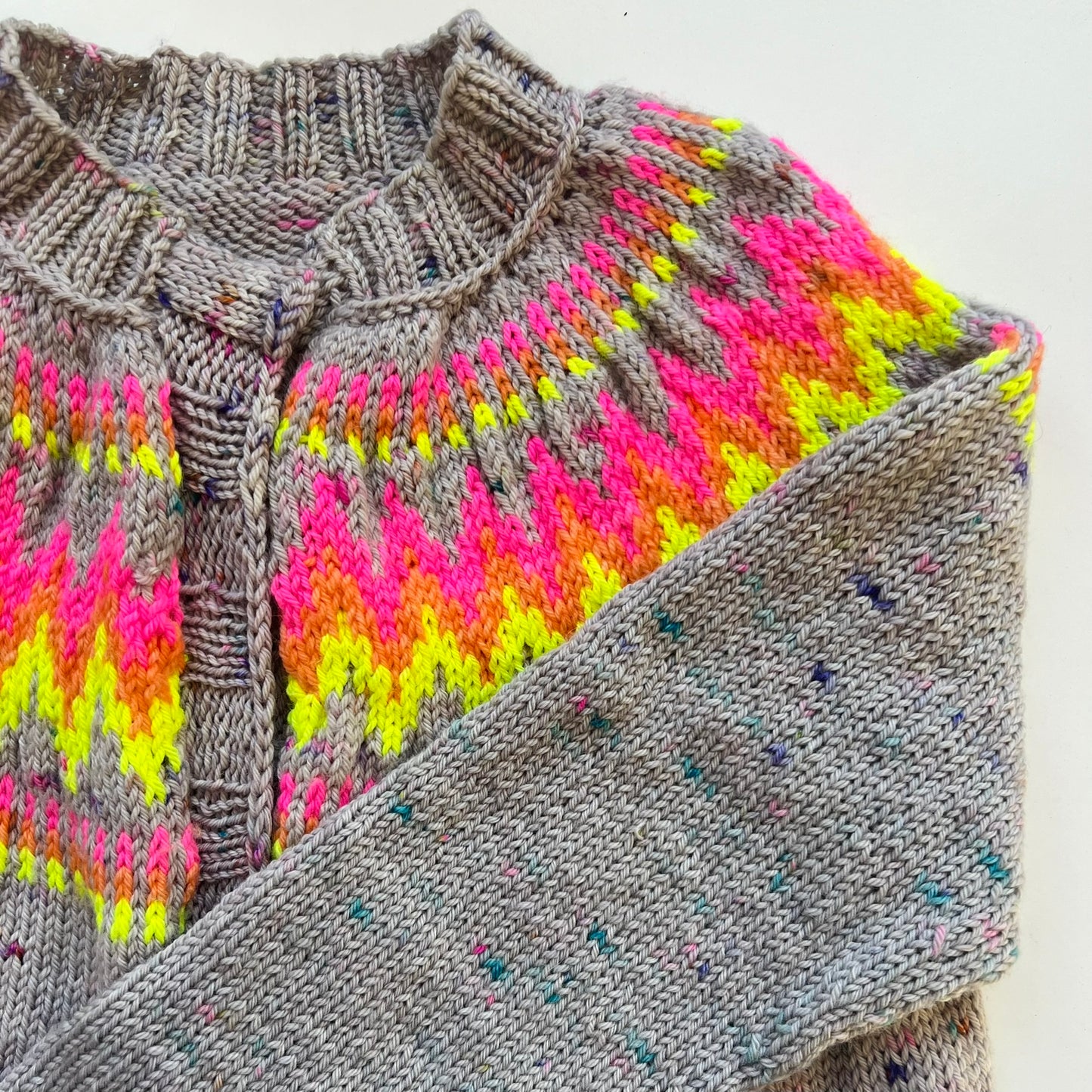 The Throwback Cardigan - Knitting Project Kit
