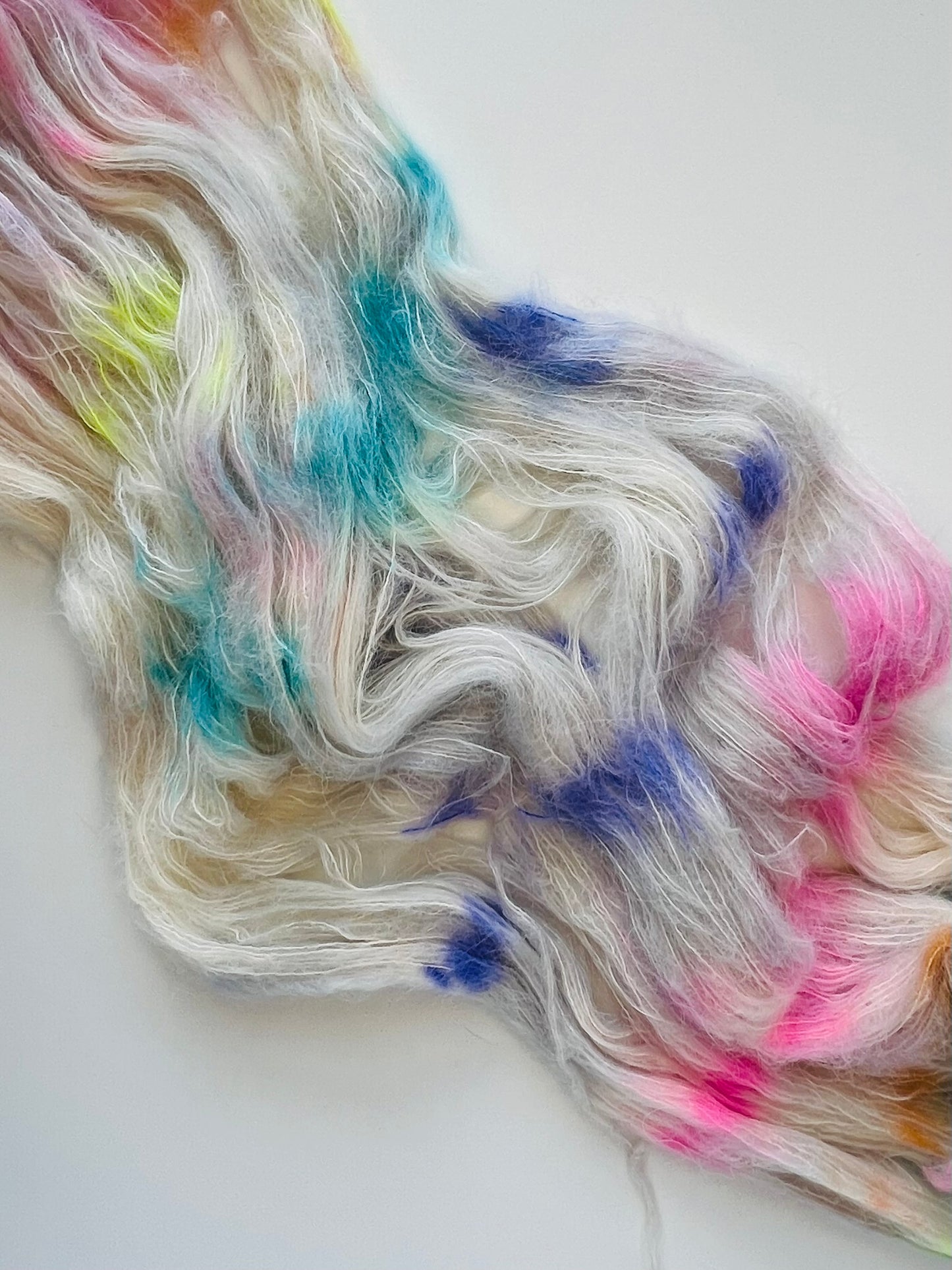 Summer Camp Fibers Dream Suri - Baby Suri Alpaca Yarn - Happy Camper