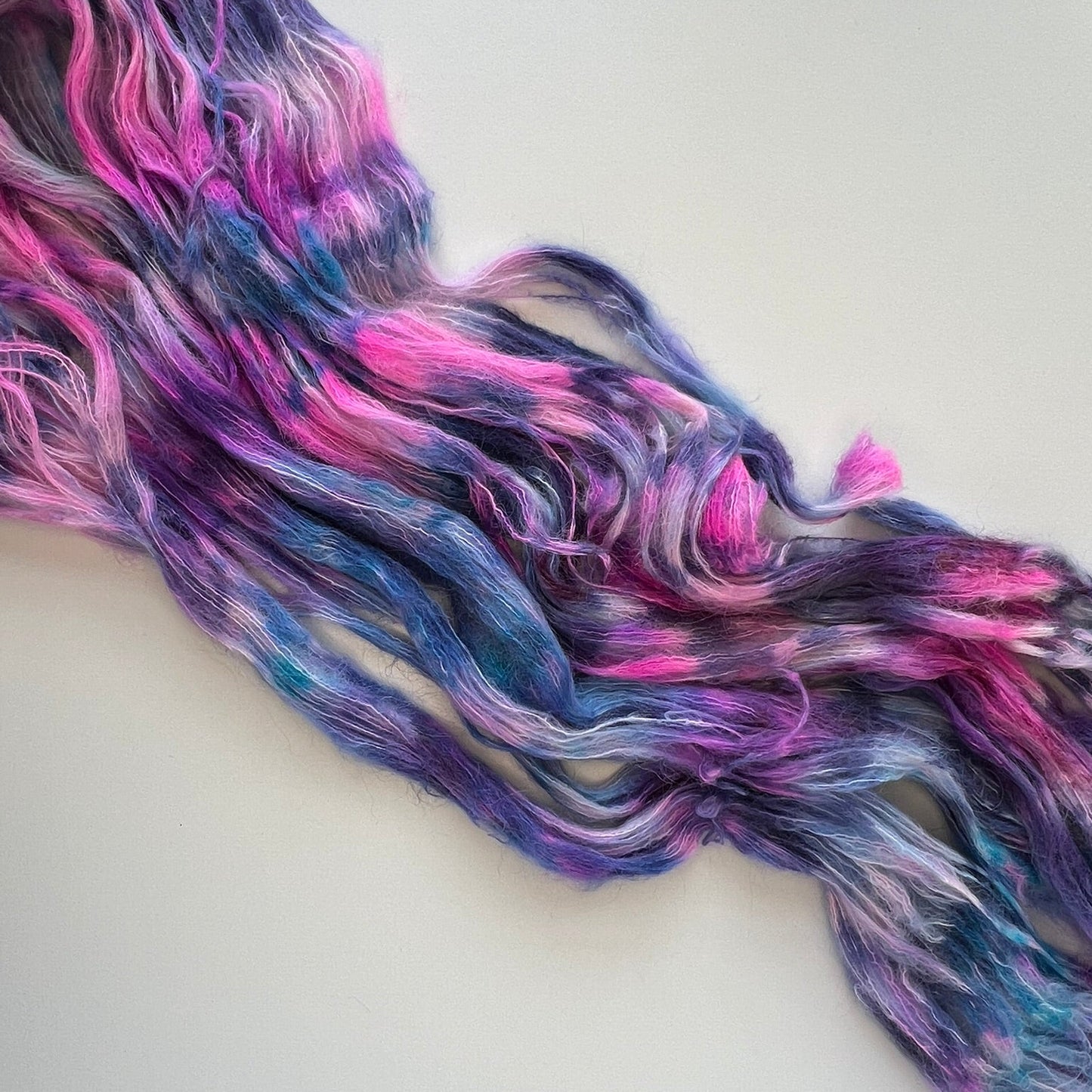 Summer Camp Fibers Dream Suri - Baby Suri Alpaca Yarn - Twilight Crush