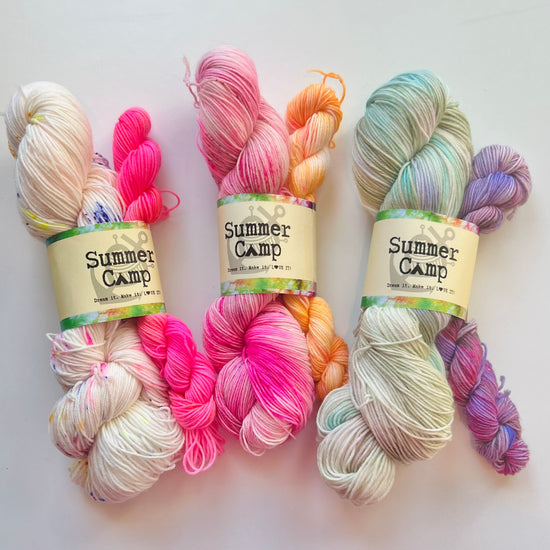 Summer Camp Fibers - Camp Sock Yarn Set