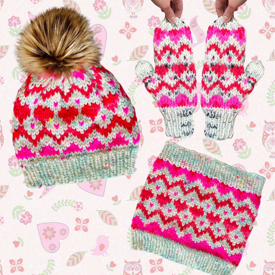 Freja Hat Knitting Project Kit