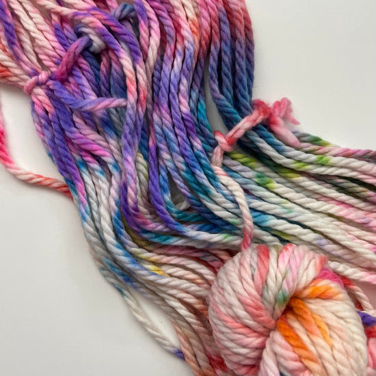 Summer Camp Fibers - Camp Super Bulky Hand Dyed Yarn - Alpine Twilight