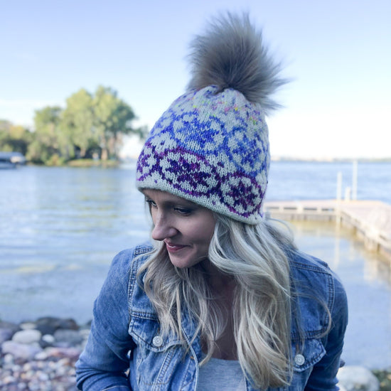 Kindra Hat by Whimsy North - Summer Camp Yarns Project Kit