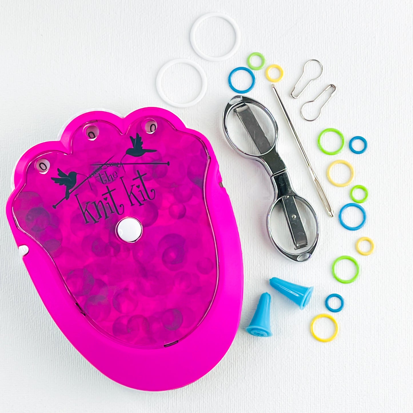 The Knit & Crochet Kit - Knitting & Crochet Tool Kit - Spring Loaded