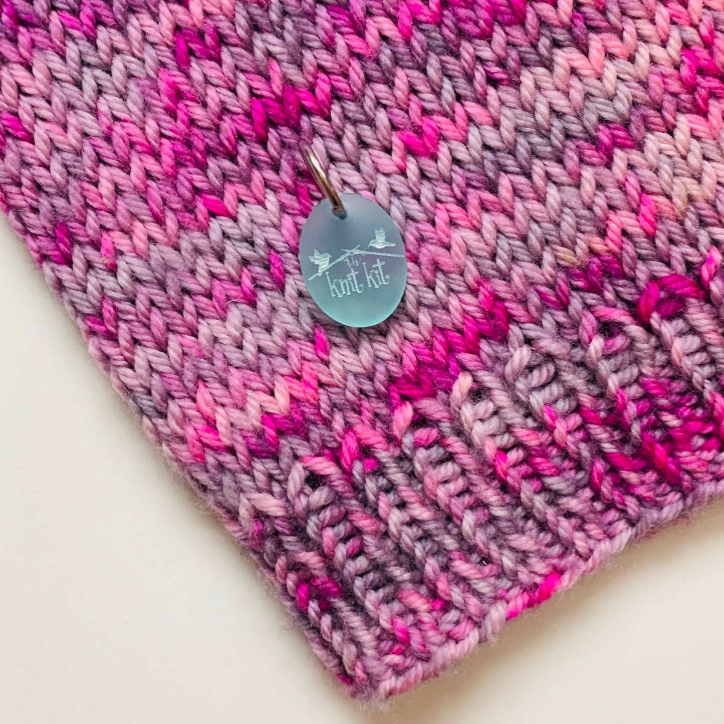 The Knit Kit Sea Glass Stitch Marker by Katrinkles